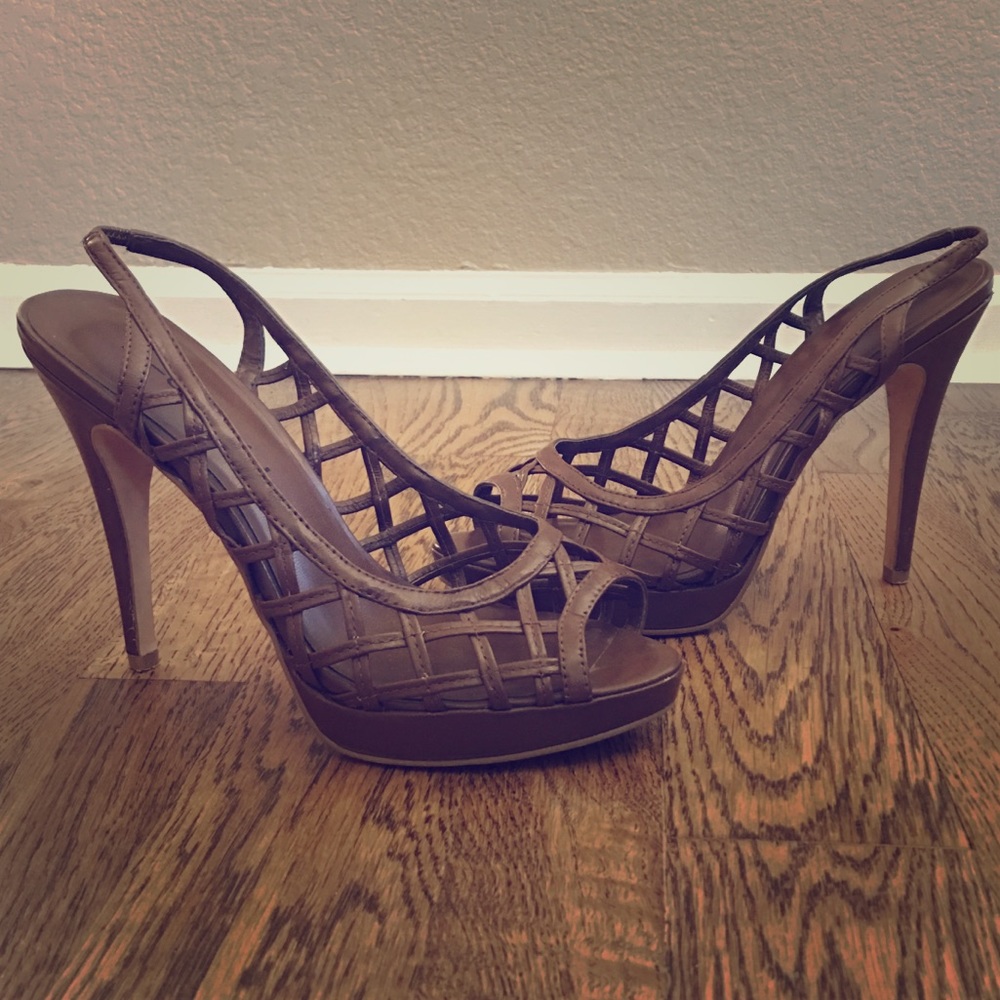 Brown “Barbie” Heels by Michael